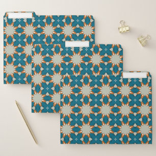 Pastel Geometric Pattern – Soft Abstract Color File Folder