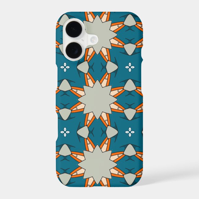 Pastel Geometric Pattern – Soft Abstract Color  Iphone Case (Back)