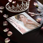 Pastel Glitter Custom Autograph Pad<br><div class="desc">Greet your fans and write them a personal message on this custom pageant titleholder autograph pad from Pageant Printables. Edit the template to upload your photo and customize your name and title of your pageant.</div>