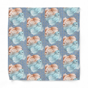 Pastel Goldfish Bandana
