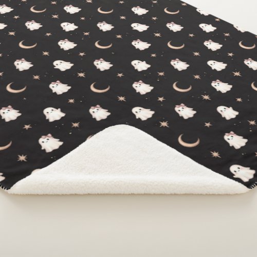 Pastel Goth Aesthetic Halloween  Sherpa Blanket