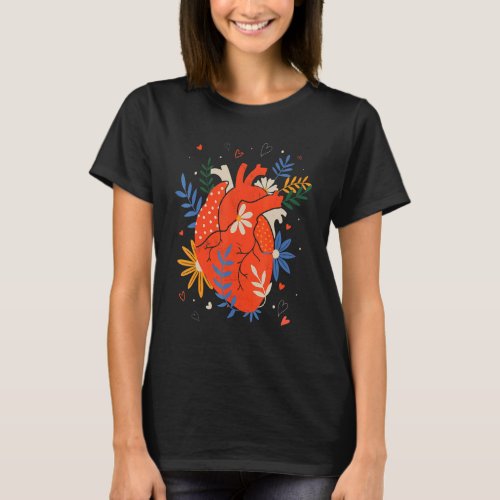Pastel Goth Cardiologist Cardiology Human Heart An T_Shirt