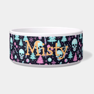 Pastel Goth Christmas Bowl