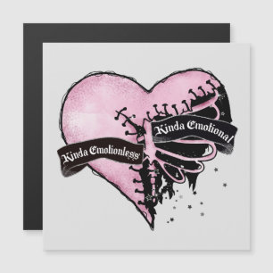 Pastel Goth Heart   Emotional and Emotionless 