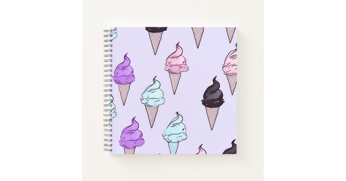 Cute Sketchbook, Candy Notebook, Pretty Journal, Candy Lover, Candy Gifts,  Sweets and Treats, Cotton Candy Art, Softcover Notebook 