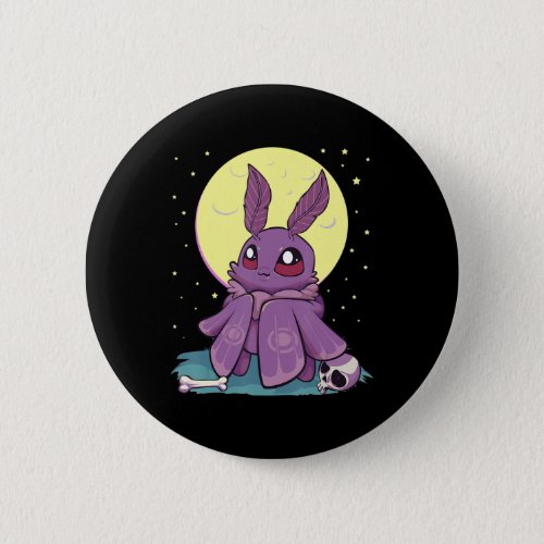 Pastel Goth Kawaii Anime Cute Baby Button