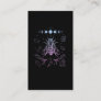 Pastel Goth Moon Insect Gothic Wicca Crescent Bee Business Card