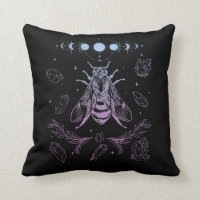 Pastel Goth Moon Insect Gothic Wicca Crescent Bee