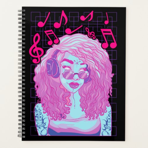 Pastel Goth Music Lover Planner