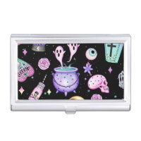 pastel goth pattern dark