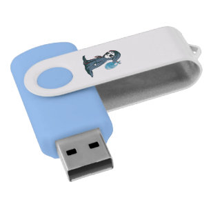 Pastel Goth Sad Grim Reaper Flash Drive