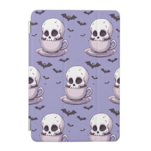 Pastel Goth Skull in Teacup iPad Mini Cover