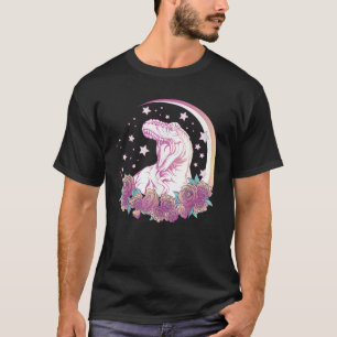 Pastel Goth Trex Design Aesthetic Vaporwave Dinosa T-Shirt