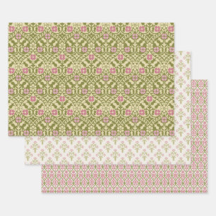 Pastel Gothic Revival Wrapping Paper Sheets