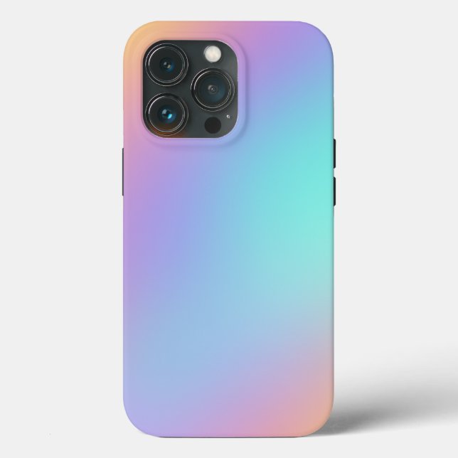 Pastel Gradient Colorful Case-Mate iPhone Case (Back)