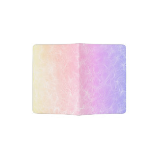 Pastel Gradient Design Passport Holder