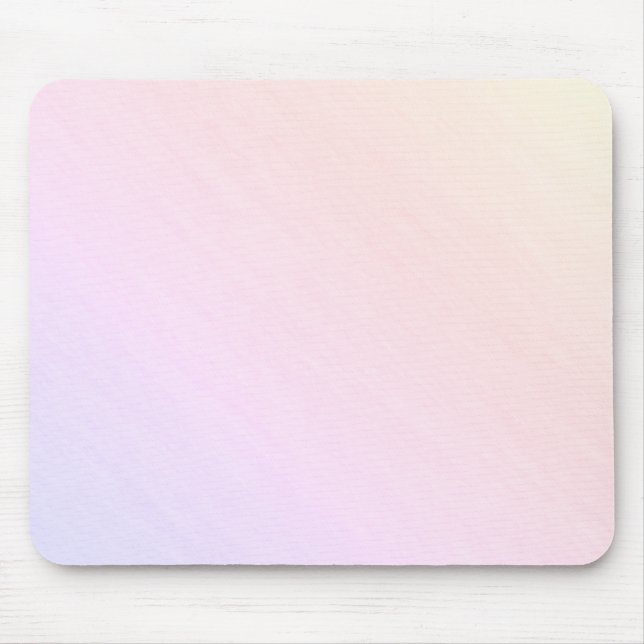 Pastel Gradient Mouse Pad (Front)