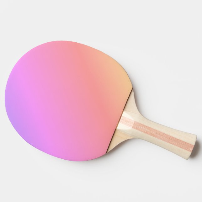 Pastel Gradient Ping-Pong Paddle (Side)
