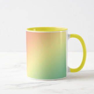 Pastel Gradient Yellow Mug