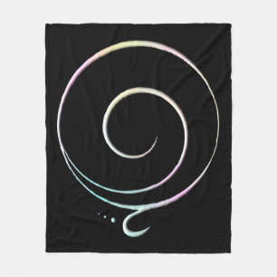 Pastel Gratitude  Fleece Blanket