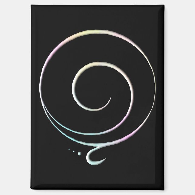 Pastel Gratitude  Magnet (Front)