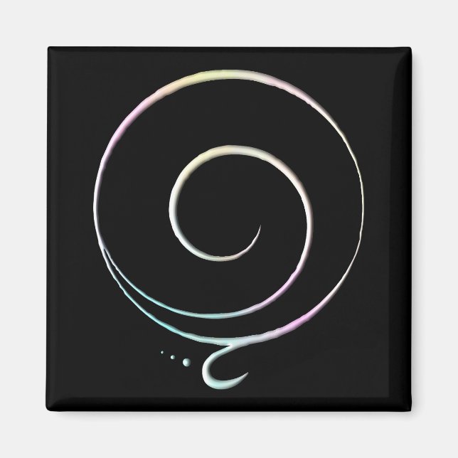 Pastel Gratitude  Magnet (Front)