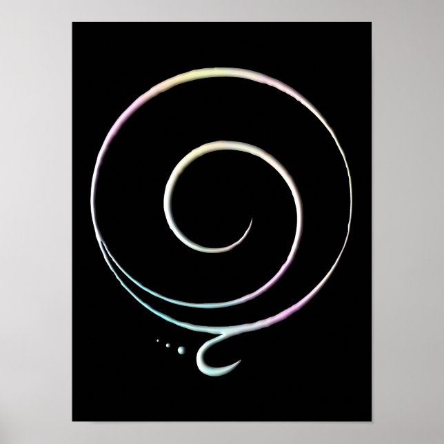 Pastel Gratitude  Poster (Front)