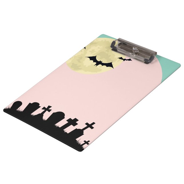 Pastel Graveyard Clipboard (Angled)
