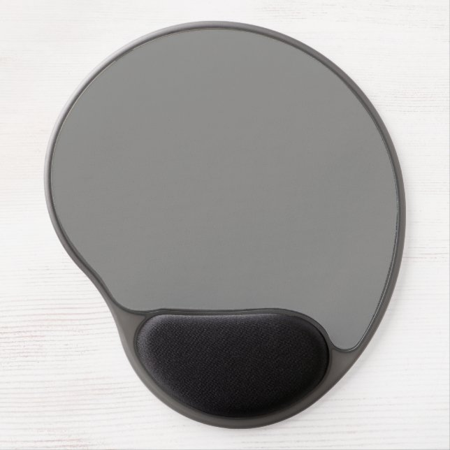 Pastel Gray Gel Mousepad (Front)