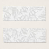 Pastel Gray Leaves. (Front & Back)