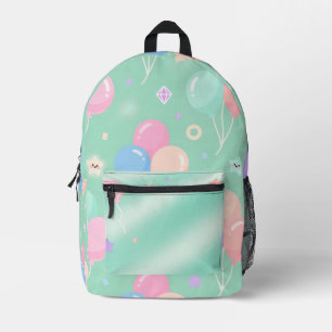 Pastel Green Backpack –Minimalist Aesthetic Travel