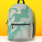 Orange swirl military backpack sale