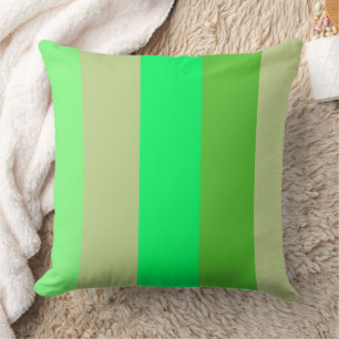 Pastel Green Color Palette Combination Throw Pillow