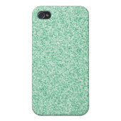 Pastel Green Glitter iPhone Case (Back)