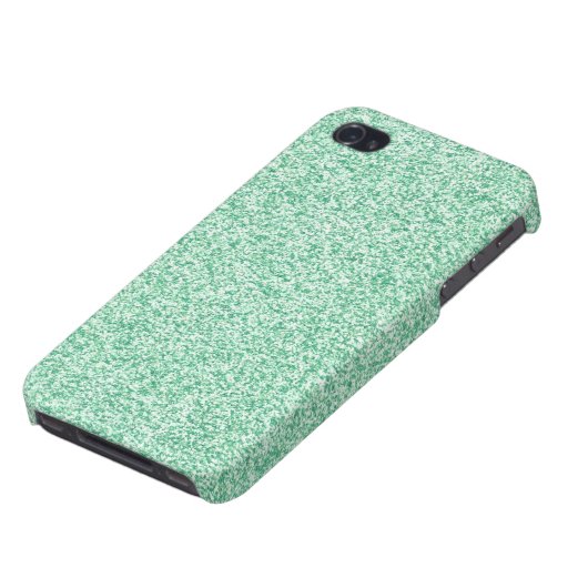 Pastel Green Glitter iPhone Case (Bottom)