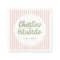 Pastel Green Handwriting Retro Wedding Napkins