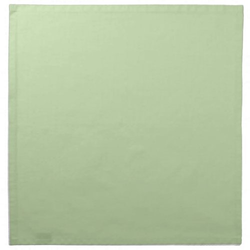 Pastel Green Solid Color Pairs Aloe Gel 058_83_18 Cloth Napkin