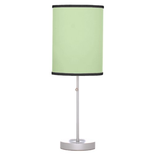 Pastel Green Solid Color Pairs Aloe Gel 058_83_18 Table Lamp