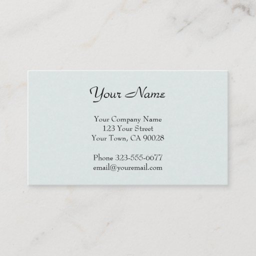 Customizable Pastel Green texture Business Cards