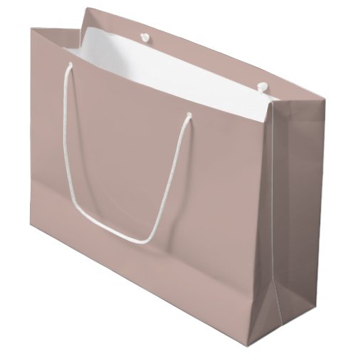 Pastel Grey Beige CDB3AC Large Gift Bag