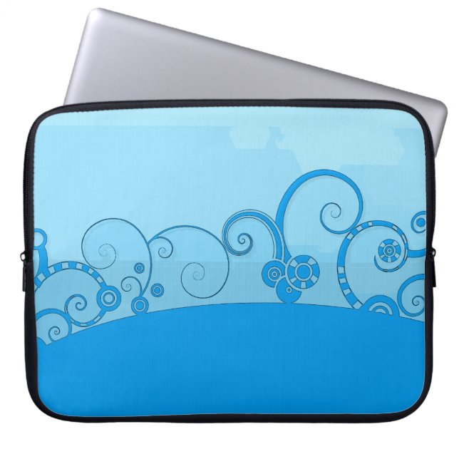 Pastel Grunge Fantasy Laptop Computer Sleeve (Front)