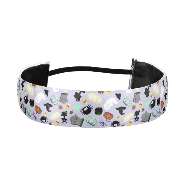 Pastel Halloween Athletic Headband (Front)