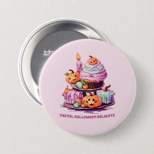 Pastel Halloween Delights – Enchanting Pastel Cake Button