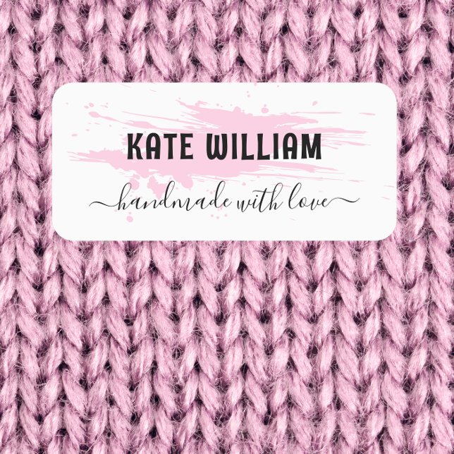 Pastel Handmade with love by clothing label (Creator Uploaded)