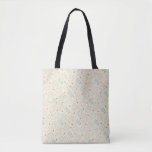 Pastel Happy Teeth Pattern Tote Bag