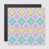 Pastel Harlequin Prism Diamond Pattern (Front/Back)