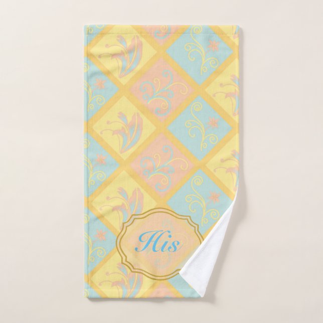 Pastel Haze Hand Towel (Hand Towel)