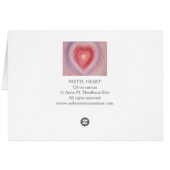 Pastel Heart Cards (Back Horizontal)