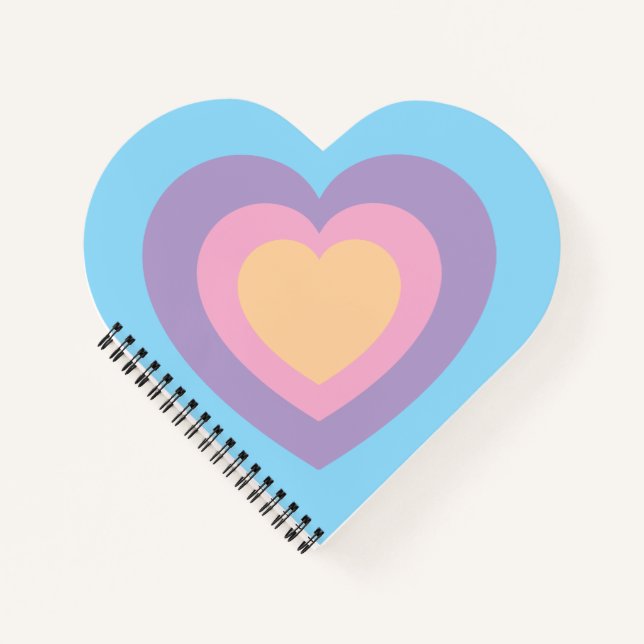 pastel heart notebook (Front)
