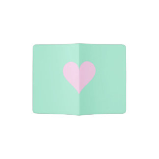 Pastel Heart Passport Holder
